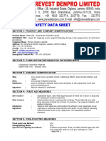 Material Safety Data Sheet: Section 1: Product and Company Identification