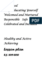 Respected Keep Educating Yourself Welcomed and Nurtured Responsible Safe Celebrated and Included