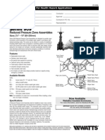 Series 909 Specification Sheet