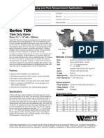 Series TDV Specification Sheet