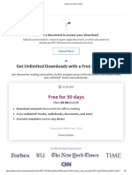 Free For 30 Days: Get Unlimited Downloads With A Free Scribd Trial!