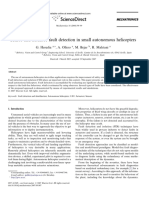 Sensor and Actuator Fault Detection in Small Autonomous Helicopters