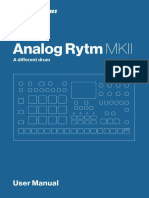 Analog Rytm MKII User Manual ENG