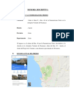Memoria Descriptiva Pine Ancon