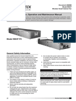 Installation, Operation and Maintenance Manual: Model MSCF-FC Model MSCF-BI