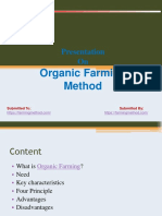 Organic Fatming Method