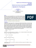 New Algorithms For L Norm Regression