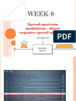 Week 8: Spread-Spectrum Modulation - Direct Sequence Spread Spectrum