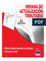 Efectos Fiscales Inversion en Acciones PDF