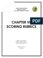 Scoring Rubrics: Bulacan State University Hagonoy Campus Iba-Carillo, Hagonoy, Bulacan