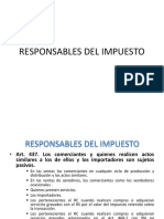 Responsables Del Impuesto