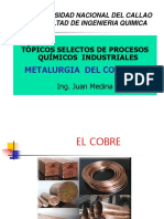 Proceso de Produccion de Cobre