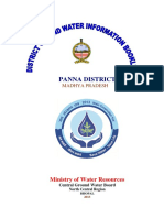 Panna District: Ministry of Water Resources