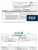 Comments Resolution Sheet (CRS) : No. QP Comments Contractor Response