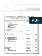 Plano de Inspeção e Testes - Disjuntor HV PDF