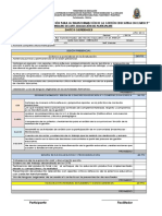 Ficha de Autoevaluación Gestion