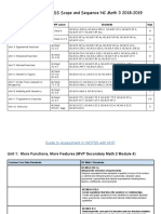 MVP Scope and Sequence