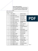 Microbiology Selected