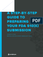 Step-By-Step Guide To Preparing Your FDA 510 (K) Submission