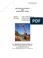 BPP - JSA Bore Pile (Production)