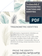 Trigonometric Functions, Identities, and Ratios