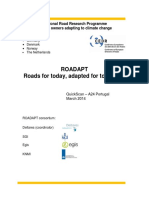 ROADAPT Case Study A24 Portugal Quickscan Report