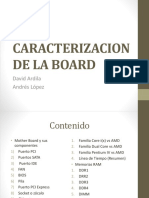 Taller Caracteristicas de La Board