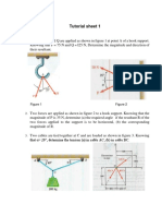 Tutorial Sheet