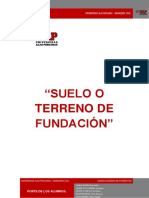 Suelo o Terreno de Fundacion