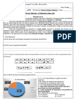 Atividade Avaliativa de Ciências - Silvane - 2º B 2