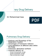 Pulmonary Drug Delivery: DR Mohammad Issa