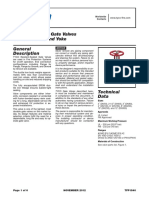 Resilient-Seated Gate Valves Outside Screw and Yoke General Description