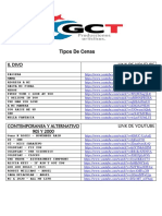 Formato de Tipos de Cena