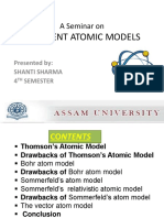 ATOMIC MODELS Atomicphysics