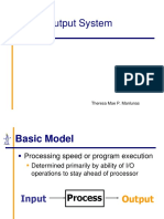 Input / Output System: Theresa Mae P. Manlunas