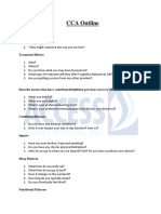 Cca Outline With Summary Example