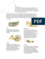 Instrumentos de Viento