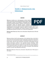 Direito e Democracia em Habermas