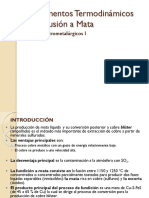 Fundamentos Termodinamicos de La Fusion A Mata