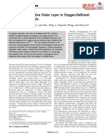 Magnetic Conductive Outer Layer in Oxygen-Deficient Tio Single Crystals