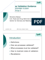 Process Validation Guidance