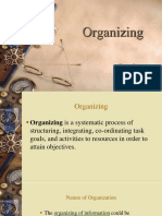 Organizing