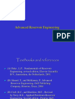 Advanced Reservoir Engineering