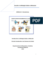 Guía Ejercicios Módulo II Biomoléculas - IBCM 2019