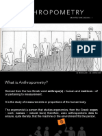 Arthropometry