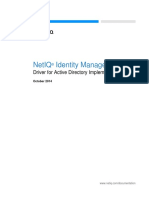 NetIQ Identity Manager - AD Driver