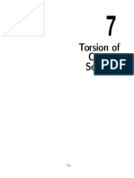 Torsion of Circular Sections