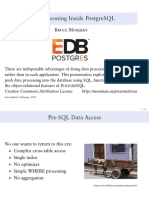 Data - Processing Inside Postgresql