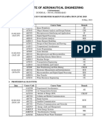 B.tech Vi Semester Makeup Examination Schedule June 2019