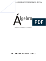 ÁLGEBRA